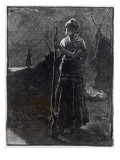 A Red River Colonist, 1878 reproduction procédé giclée par Edwin Austin Abbey