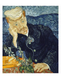 Portrait of Dr. Gachet Reproduction procédé giclée par Vincent van Gogh