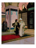 After Prayers at the Mosque Giclee Print by Ernst 