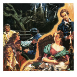 Mistress of the Macabre Giclee Print by C.l. Doughty