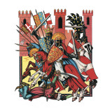 The Story of the Crusades Giclee Print by Escott 