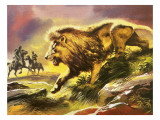 Episode on Marco Polo's Travels Giclee Print by Ron Embleton