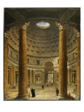 The Pantheon, Rome, 1732 Giclee Print by Giovanni Paolo Pannini