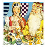 Tom Thumb Having Dinner, 1957 reproduction procédé giclée par Eduardo Teixeira Coelho