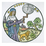 Ideal Portrait of Aristotle Reproduction procédé giclée par Italian School 