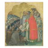 St. Bernard Tolomeo Giclee Print by Simone Dei Crocifissi