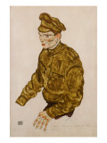 Russian Prisoner of War, 1916 Giclee-vedos tekijänä Schiele Russian Prisoner of War, 1916 Giclee-vedos tekijänä Schiele