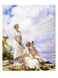 Nuages d'été (1917) reproduction procédé giclée par Charles Courtney Curran