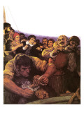 James Ii, the King Who Ran Away Giclee Print by Ken Petts
