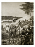 The British in Zanzibar Giclee Print by Richard Caton Woodville II