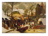 L'adoration des mages reproduction procédé giclée par Pieter Bruegel the Younger