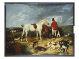 Hunters and Hounds, 1823 reproduction procédé giclée par Edwin Henry Landseer