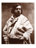 Theophile Gautier, 1855 reproduction procédé giclée par Nadar 