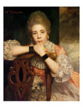 Mrs. Abington, 1771 Giclee Print by Joshua Reynolds