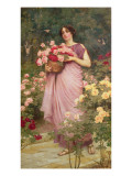 In the Garden of Roses Giclee Print by Richard Willes Maddox