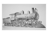 A Schenectady Locomotive Giclee Print by American School 