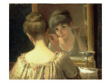 The Coquette, C.1885 reproduction procédé giclée par James Wells Champney