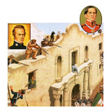 Defence of the Alamo Giclee Print by John Keay
