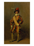 A Swiss Papal Guard Giclee Print by Etty 