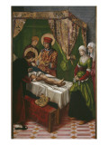 Miracle of the Black Leg Giclee Print by Pedro Berruguete