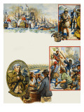 Scrapbook of the British Sailor Giclee Print by Eric Parker