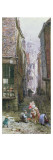 The Street Urchins Giclee Print by Louise J. Rayner
