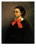 Portrait of Madame Jacquet Giclée-Druck von Gustave Courbet