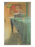 Brita at the Piano, 1908 Giclee Print by Carl Larsson