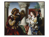 Othello and Desdemona, 1859 Giclee Print by Daniel Maclise