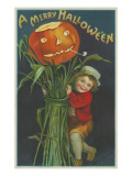 A Merry Hallowe'En, C.1910 Giclee Print by Ellen H. Clapsaddle