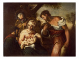 The Adoration of the Shepherds reproduction procédé giclée par Jacopo Robusti Tintoretto