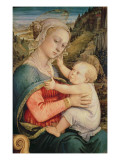 Virgin and Child, C.1465 reproduction procédé giclée par Fra Filippo Lippi