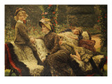 The Garden Bench, 1882 reproduction procédé giclée par James Jacques Joseph Tissot