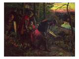 The Knight of the Sun C.1859-60 reproduction procédé giclée par Arthur Hughes