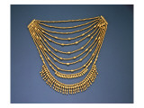Necklace with Bells Giclee Print by Mixtec 