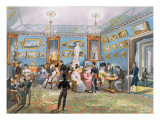 A Society Drawing Room, C.1830 Giclee Print by Karl Ivanovich Kolmann