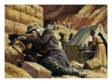 Schielmann, the Egyptologist Giclee Print by Oliver Frey