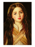 Alice Gray, 1857 reproduction procédé giclée par John Everett Millais