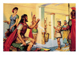 The Battle That Saved Greece Giclee Print by McConnell 