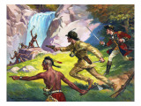 Saved from the Redskins Giclee Print by Derek Charles Eyles
