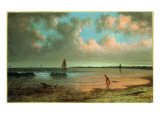 New England Coastal Scene Giclee Print by Martin Johnson Heade