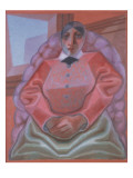 Lady in a Chair, 1925 reproduction procédé giclée par Gris 