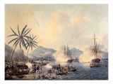Death of Captain Cook Giclee Print by John the Younger Cleveley