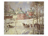 The Kremlin, Moscow under Snow Giclee Print by Frederick William Jackson