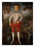 Portrait of a Boy Giclee Print by Robert Peake