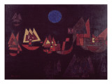 Ships in the Dark, 1927 reproduction procédé giclée par Paul Klee