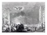 Riot in Broad Street, June 1780 Giclee Print by James Heath