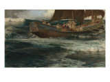 Wrath of the Sea God reproduction procédé giclée par Herbert James Draper