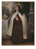 St. Theresa of Avila Giclee Print by Spanish School 