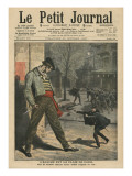 Apache Is a Nuisance for Paris Giclee Print by French School 